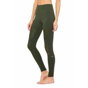 Alo Yoga High Waisted Moto Leggings
